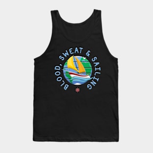 Blood, Sweat & Sailing Tank Top